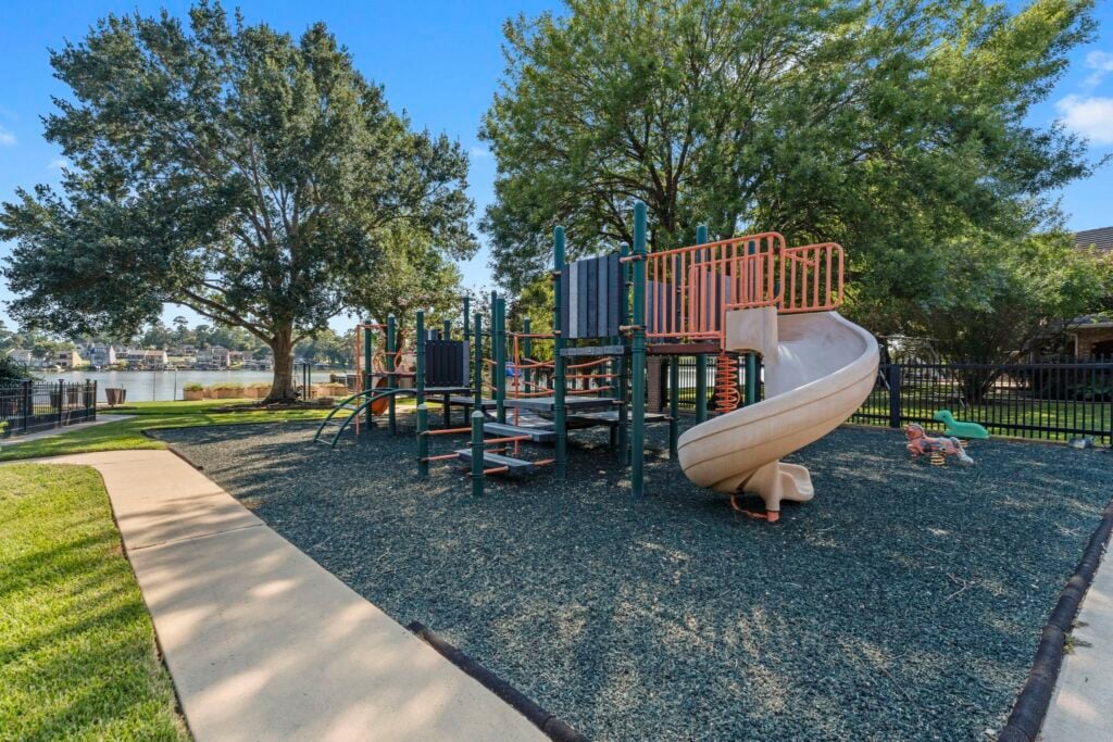 a Lake Conroe Community Park Playground for Children